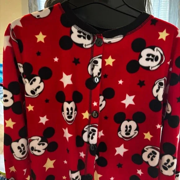 Disney Footed Pajamas Women's‎ Juniors Medium Sleepwear Footwear - Picture 2 of 4